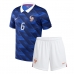 Maglie da calcio Francia Rayan Cherki #24 Prima Maglia Bambino Mondiali 2026  Manica Corta + Pantaloni corti)